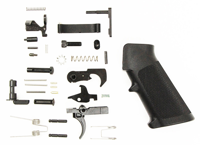 Anderson Manufacturing Lower Parts Kit - Blackened Stainless
