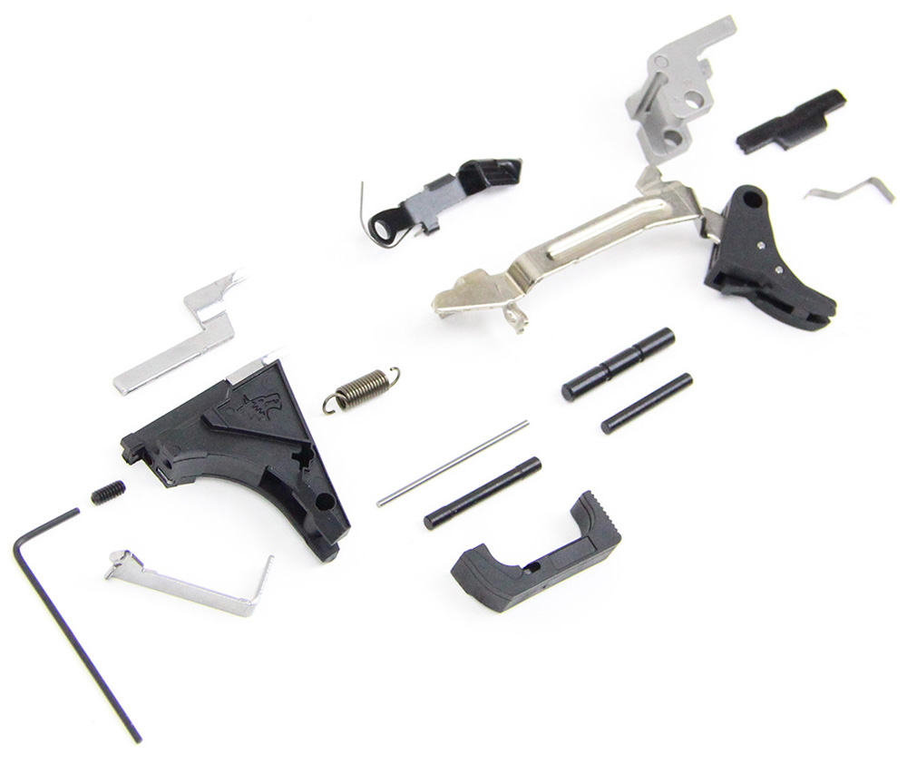 Lone Wolf Frame Kit for Glock 19 Gen4 with Locking Block [LWDFrameKit